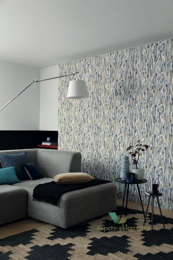 Tapeta imitująca pergamin Casamance 74030347 Washi Estampe
