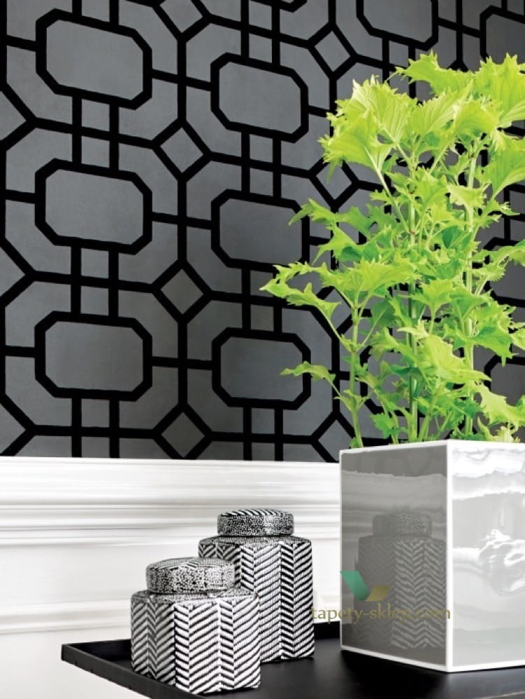 Tapeta Welur Thibaut T11002 Geometric Resource 2
