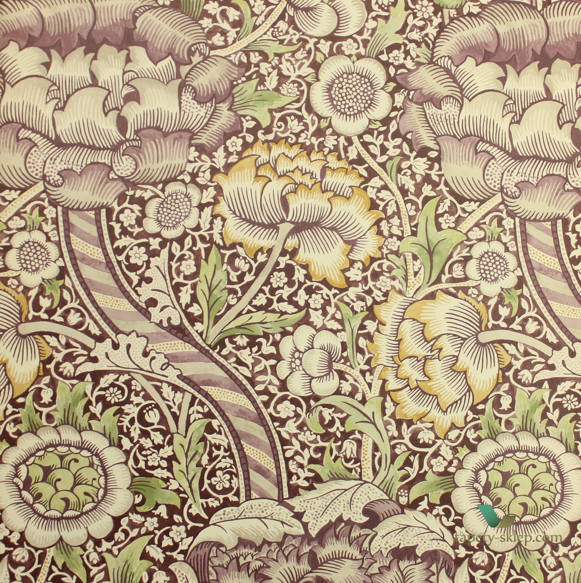 Tapeta Kwiaty Morris & Co. 216424 Wandle Archive IV