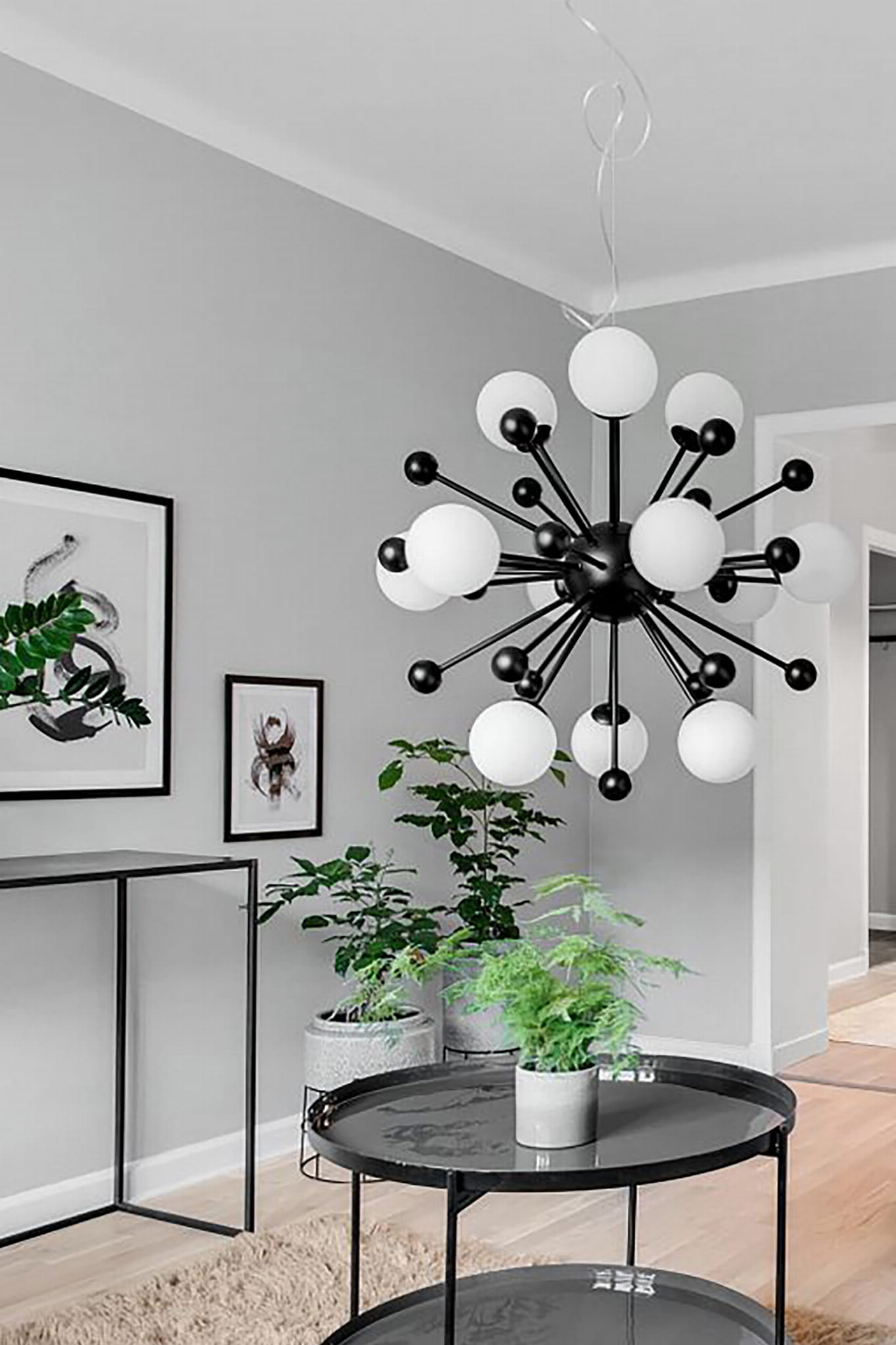 Lampa Copernicus Czarna 275511 Globen