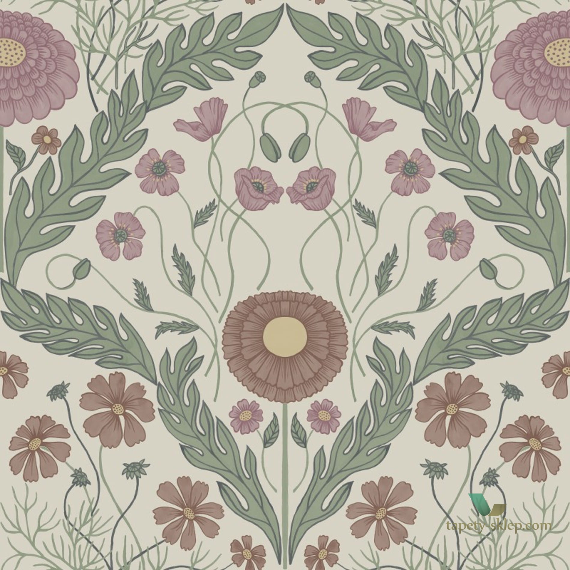 Tapeta Midbec Marquerite 51002 Blomstermala