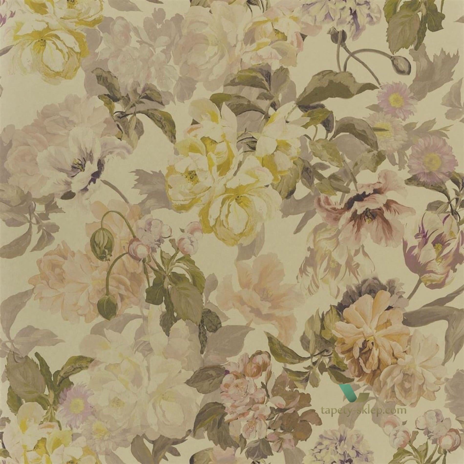 Tapeta Designers Guild PDG1033/02 Delft Flower Tulipa Stellata