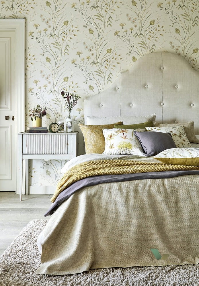 Tapeta botaniczna Sanderson 216498 Summer Harvest