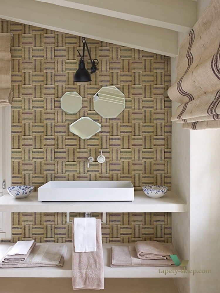 Tapeta Wall&Deco WET_BU1802 BURLAP WET SYSTEM 2018