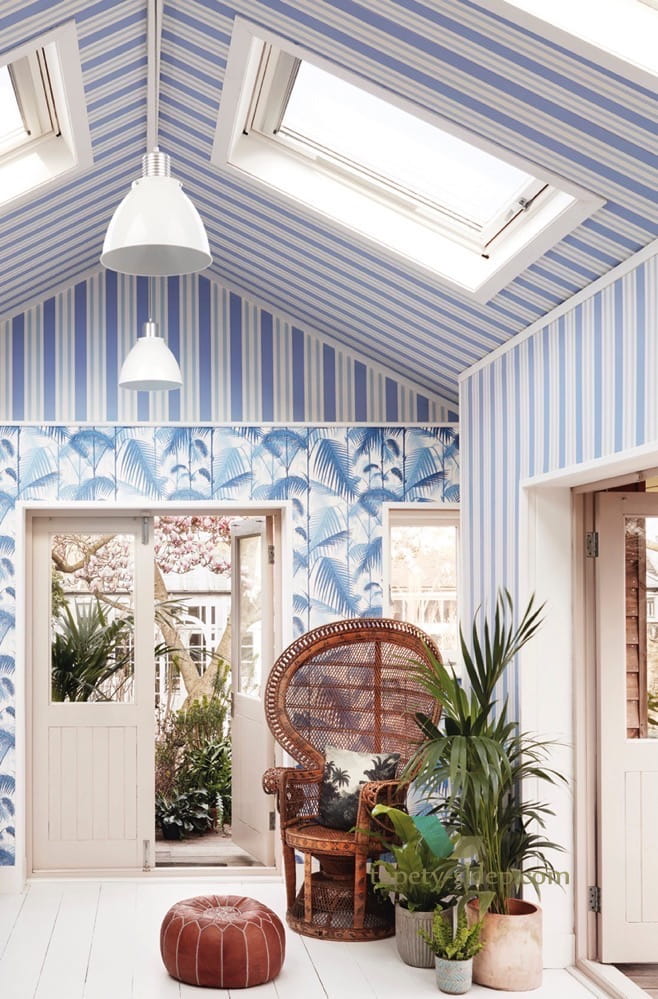 Tapeta Cole & Son Polo Stripe 110/1006 Marquee Stripes