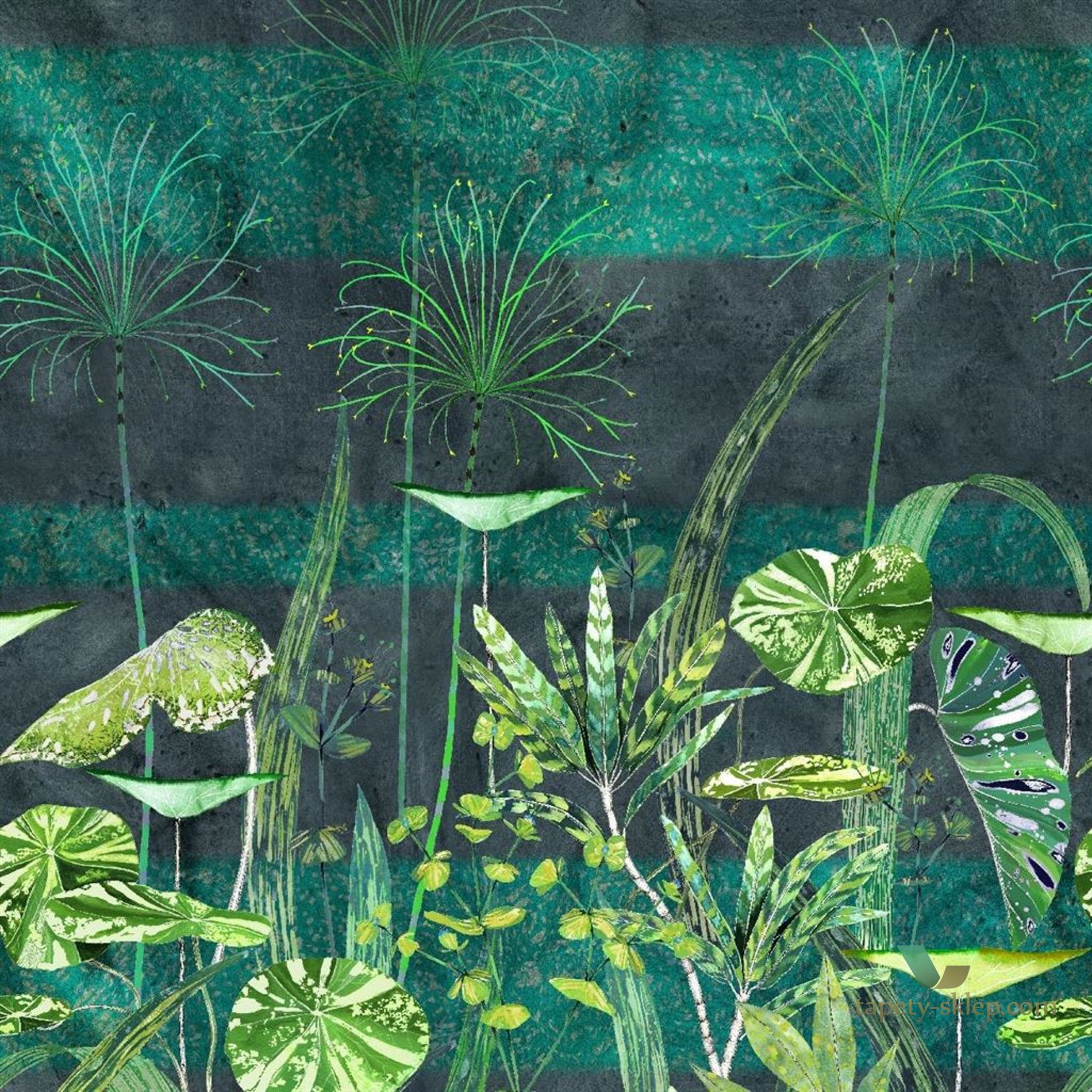 Mural Designers Guild PDG1088/01 Arjuna Leaf