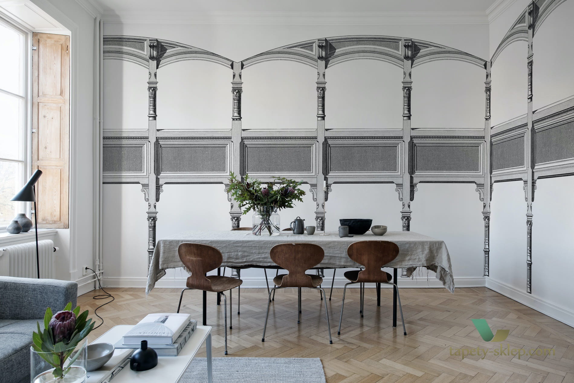 Fototapeta Airy Arches R15491 Rebel Walls