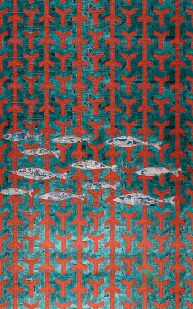 Tapeta Wall&Deco Fish wish WDFW1401 Contemporary 14