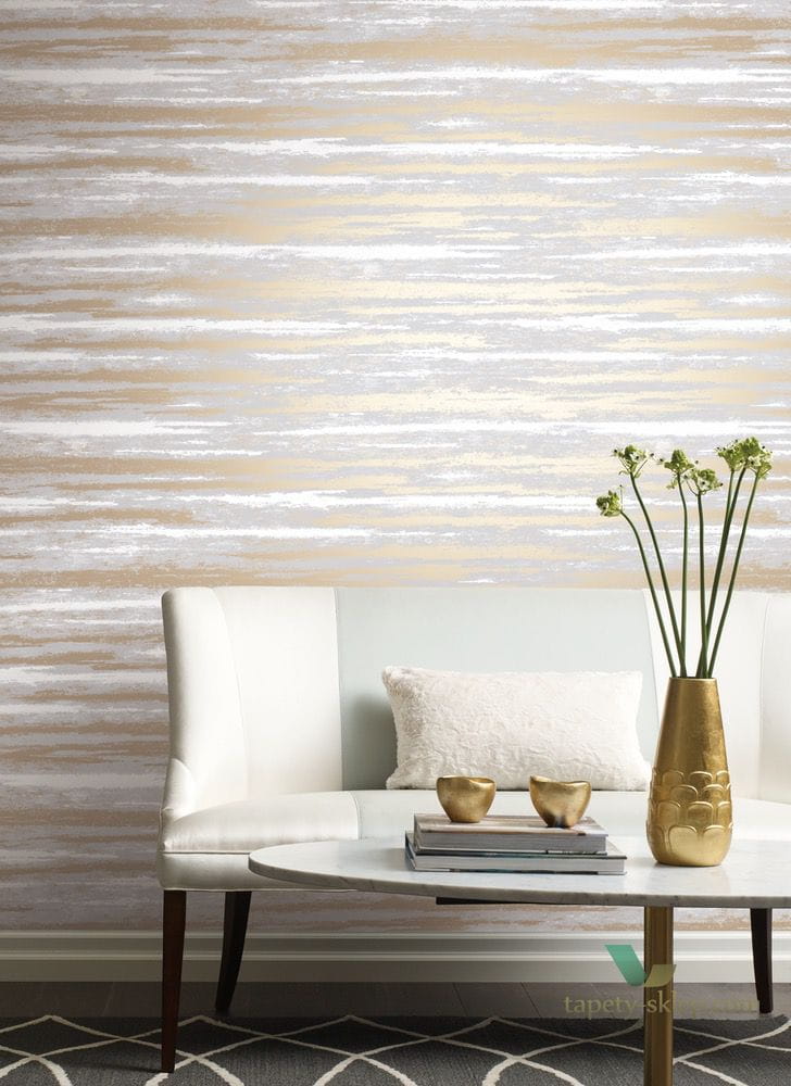 Tapeta Antonina Vella NW3544 York Modern Metals