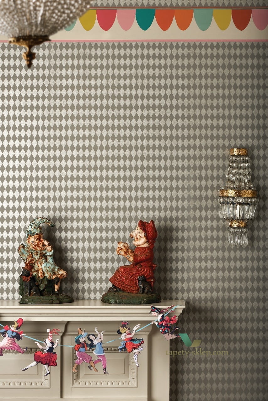Border Cole & Son 103/8029 Scaramouche Whimsical