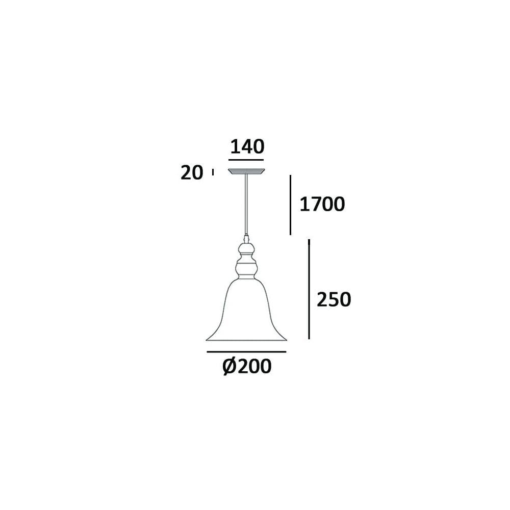 Lampa Paris P01789BK Cosmo Light