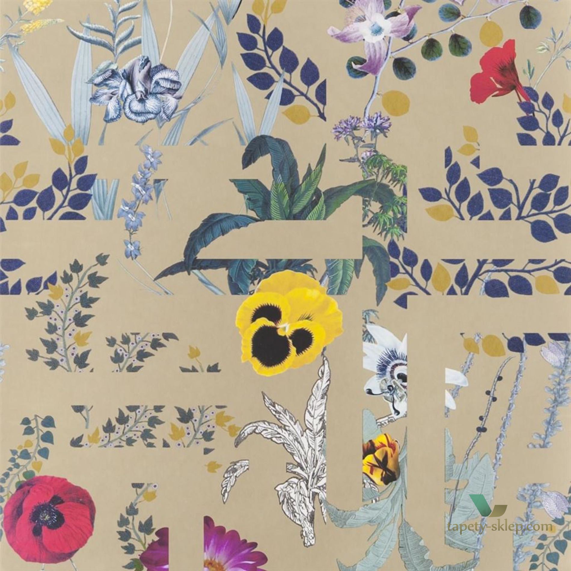 Tapeta Christian Lacroix PCL7018/04 Primavera Labyrinthum Histoires Naturelles
