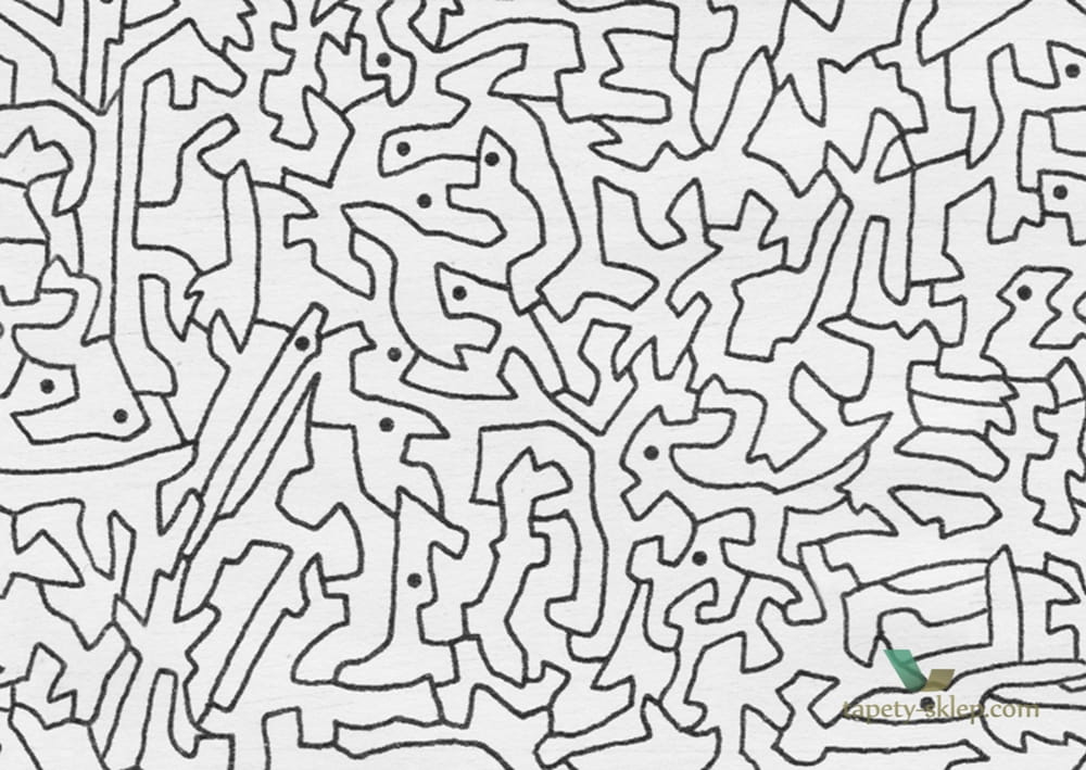 Tapeta Wall&Deco Black spaces WDBS1401 Contemporary 14