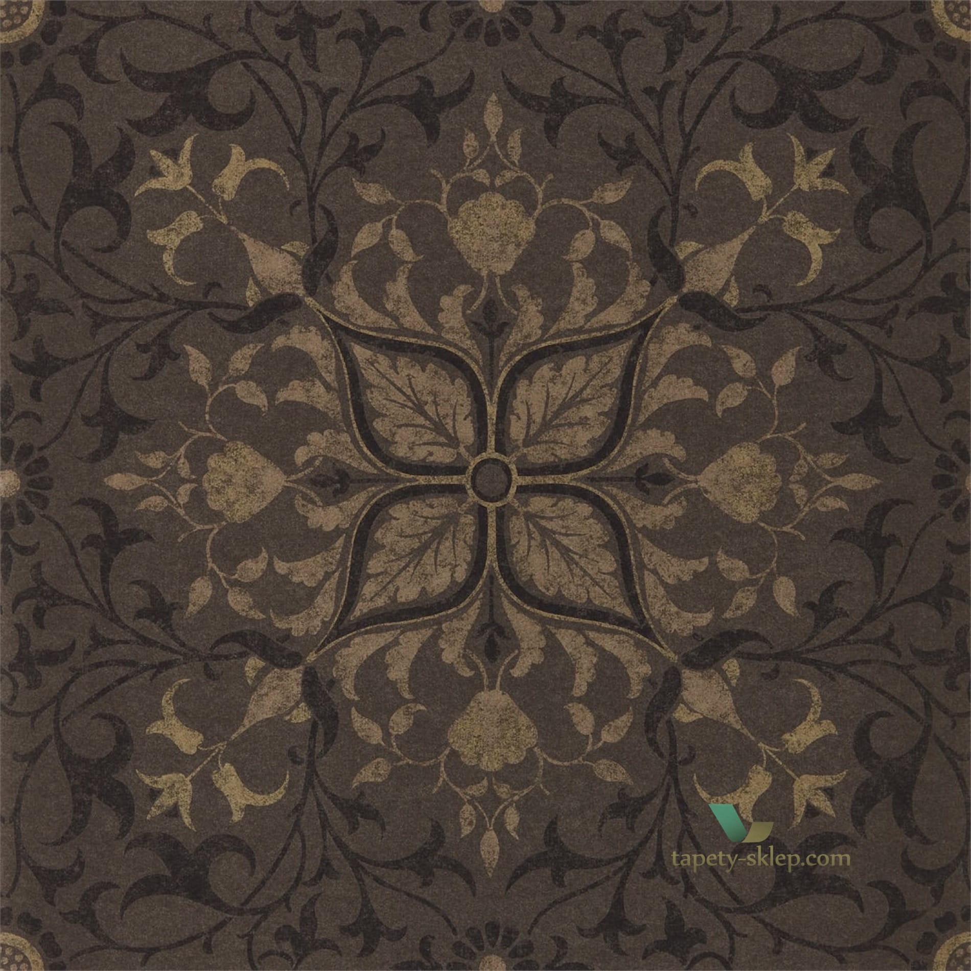 Tapeta Liście Morris & Co 216036 Net Ceiling Pure