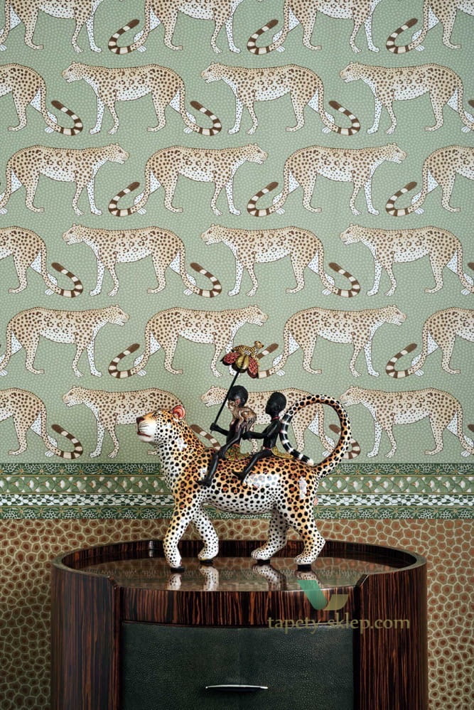 Tapeta Cole & Son 109/2012 Leopard Walk Ardmore