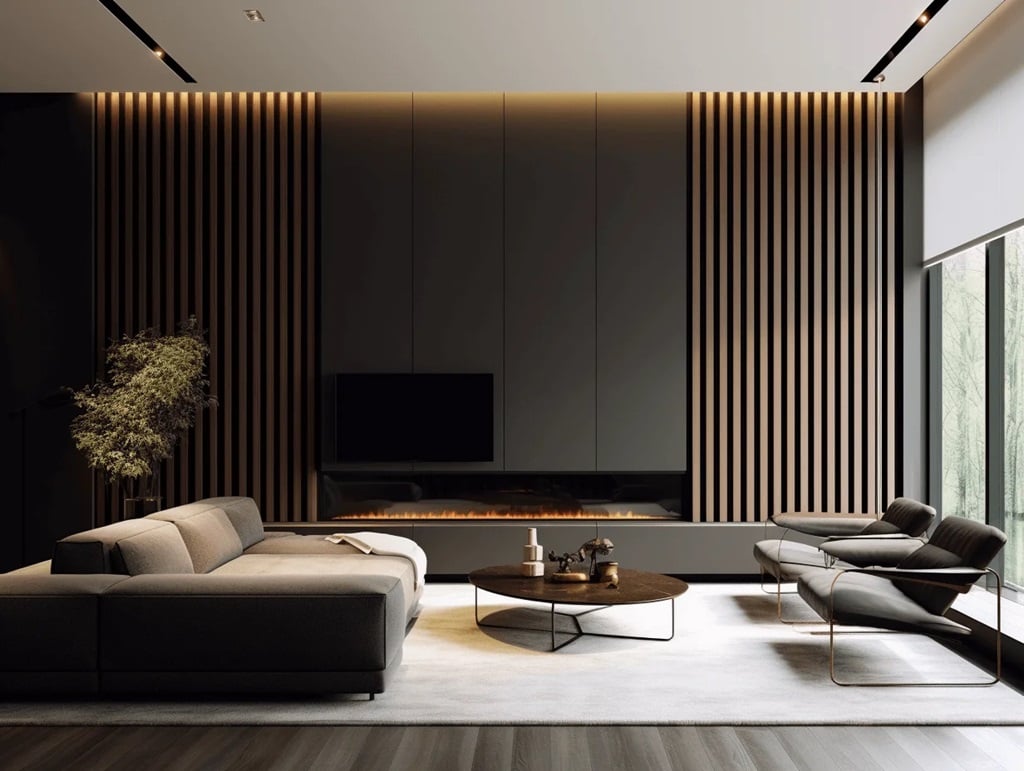 Ściana z lamelami – sprawdź jak ją wykonać