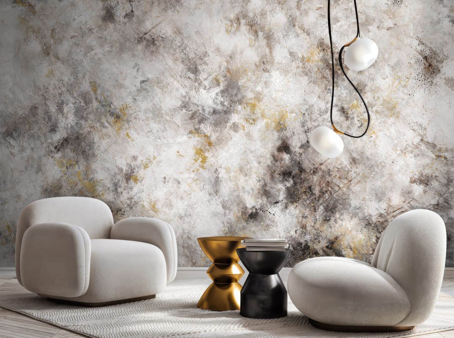 Tapeta jak beton architektoniczny – Top 8 inspiracji