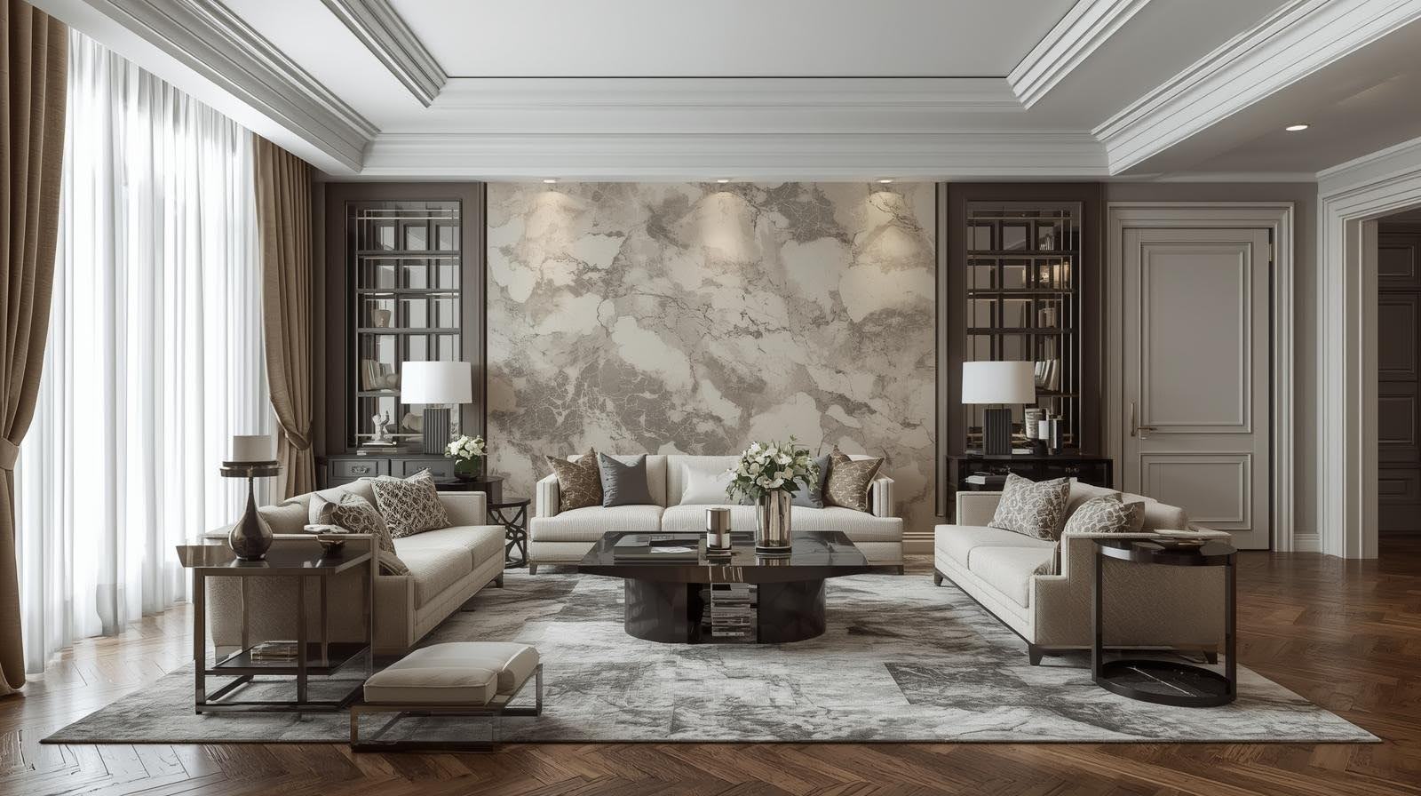 Jaka tapeta do ciemnej podłogi? Top 10 wzorów w trendach