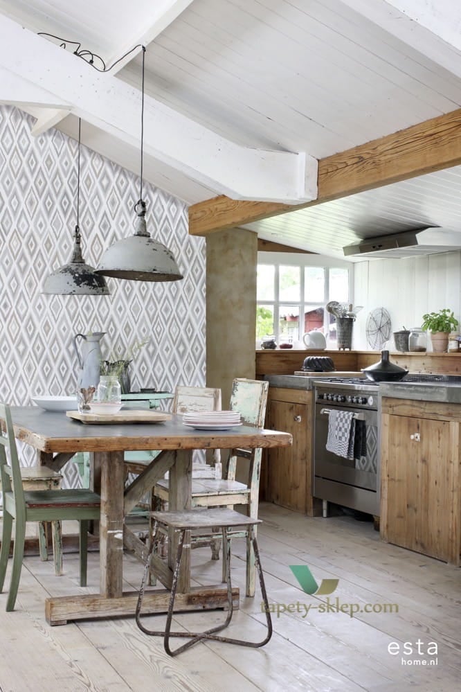 ​ Jakie tapety wybrać do otwartej kuchni?