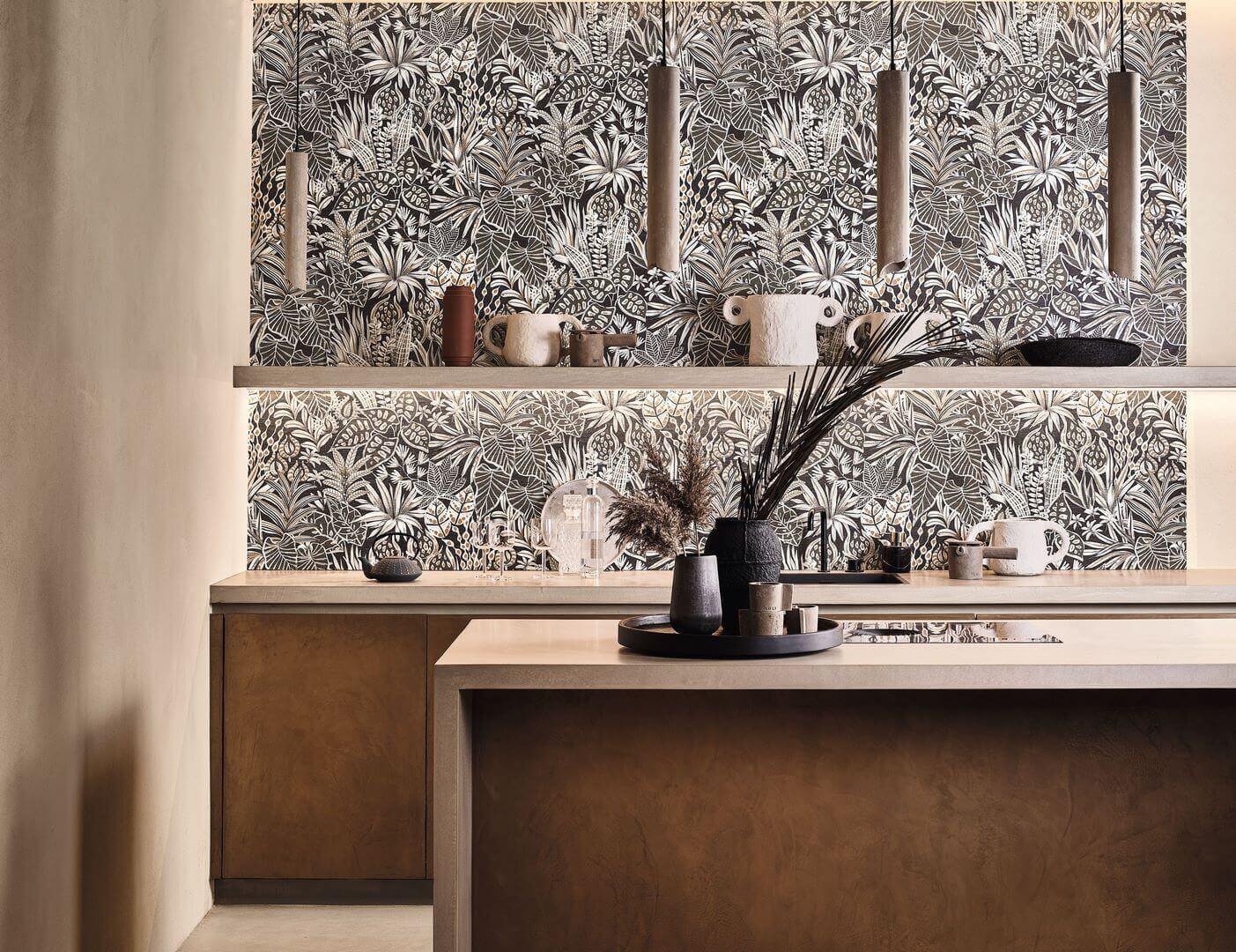 Tapeta w kuchni inspiracje - TOP 5 popularnych wzorów